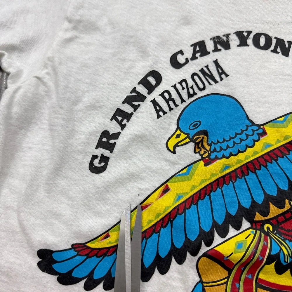 Vintage 70s 80s Grand Canyon Arizona Native American T Shirt Youth 16